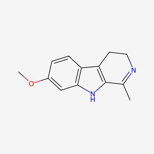 Harmaline molecular structure
