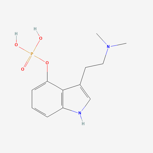 Psilocybin molecular structure